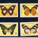Saint Thomas and Prince Is 505a-d MNH Butterflys (GI0418)+