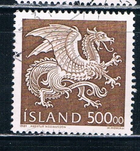 Iceland 677 Used Dragon (I677f)