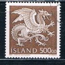 Iceland 677 Used Dragon (I677g)