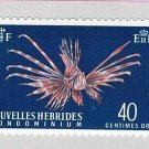 New Hebrides French 118 MNH Lionfish 1965 CV 5.50 (BP75821)