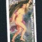 St Thomas & Prince 446 Used Painting Ruben Nudes 1977 CV 4.75 (BP81801)