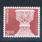 Switzerland 578 Unused Font 1973 CV 7.00 (S1116)