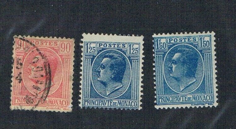 Monaco 83-85 Mixed Cat Val 5.95 (M0007)