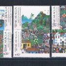 Nicaragua C1155-60 Used set Discovery of America 1987 CV 1.95 (N0715)+