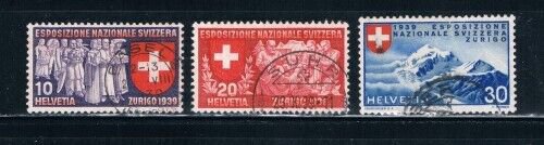 Switzerland 253-55 Used Set CV 9.75 (S0309)
