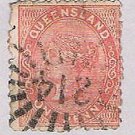 Queensland 57 Used Queen Victoria 1879 CV 10.00 (BP51719)