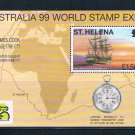 St Helena 732 Unused ss Endeavour at anchor 1999 CV 9.75 (S0949)+