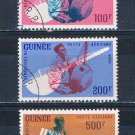 Guinea C32-34 Used set Musicians 1962 CV 5.75 (HV0125)+ Guinea C32-34 Used set Musicians 1962 CV 5.75 (HV0125)+