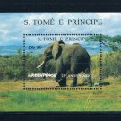 Saint Thomas and Prince Is 1241 Unused SS Elephants CV 4.25 (S0671)+ Saint Thomas and Prince Is 1241 Unused SS Elephants CV 4.25 (S0671)+
