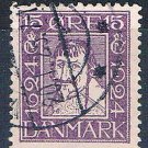 Denmark 169 Used Christian IV 1924 CV 7.75 (HV0246)