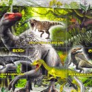 Gabon 2022 Sheet  Dinosauers 4 values (TS0166)