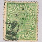 Queensland 69 Used Queen Victoria 1882 CV 35.00 (BP51715)