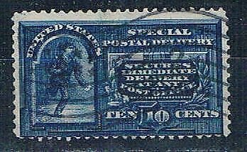 US E5 Used Special Delivery 10c 7 1895 CV 12.50 (U0397)