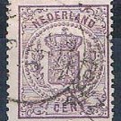Netherlands 22 Used Coat of Arms 1869 CV 70.00 (HV0056)