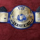 WWF Replica Big Eagle Wrestling Championship Belt Adult Size BLUE Strap
