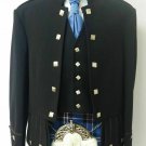 100% Wool Sherrifmuir Kilt Jacket & Vest chrome Buttons/ Scotish Wedding Dress
