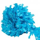 FLOAT DECORATION Tissue Festooning AQUA COLOR 4 ROLLS OF 25 FT EACH 100 ftF