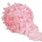 FLOAT DECORATION Tissue Festooning PINK COLOR 4 ROLLS OF 25 FT EACH 100 ftF