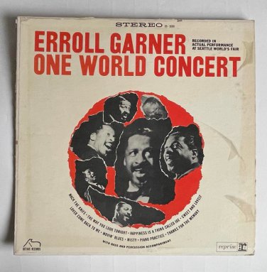 Erroll Garner One World Concert lp R9-6080