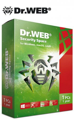 Dr.Web Security Space Antivirus 1 Device 1 Year + Android Fast Digital Delivery