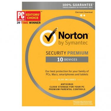 Norton Security Premium 10 PCs 90 days Not Activated Digital Delivery