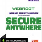 Webroot SecureAnywhere Internet Security Plus 3 devices 3 months Key GLOBAL Digital Delivery