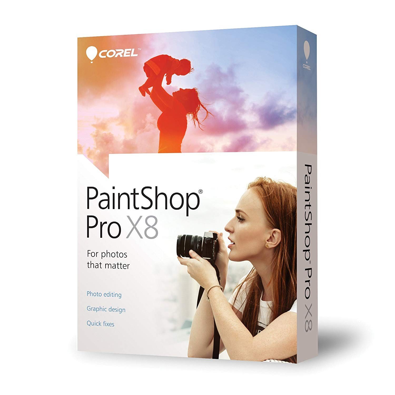 Corel Paintshop Pro X8 Key Region Free All Languages Software Editing Digital Delivery