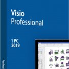 Microsoft Visio Professional 2019 KEY Digital Delivery