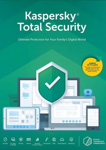 Antivirus KASPERSKY Total Security 2020 1 device 1 Year Digital Delivery
