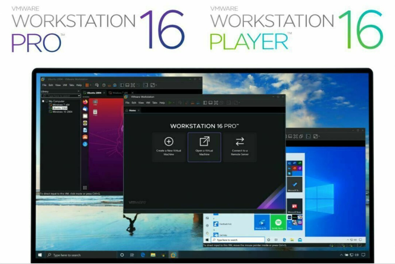 vmware workstation pro download 16