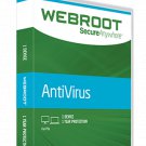 Webroot SecureAnywhere AntiVirus 1 YEAR / 1 PC Key GLOBAL Digital Delivery
