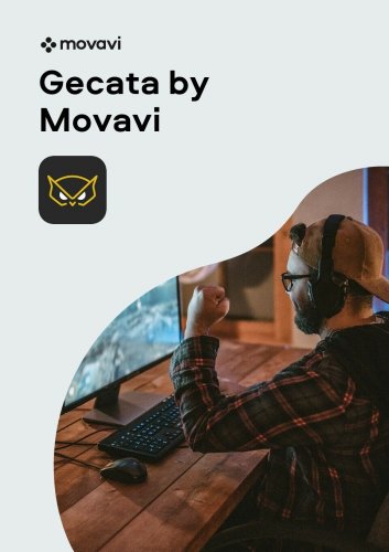 Gecata by Movavi 6 Game Recorder Streaming Lifetime Fast Digital Delivery