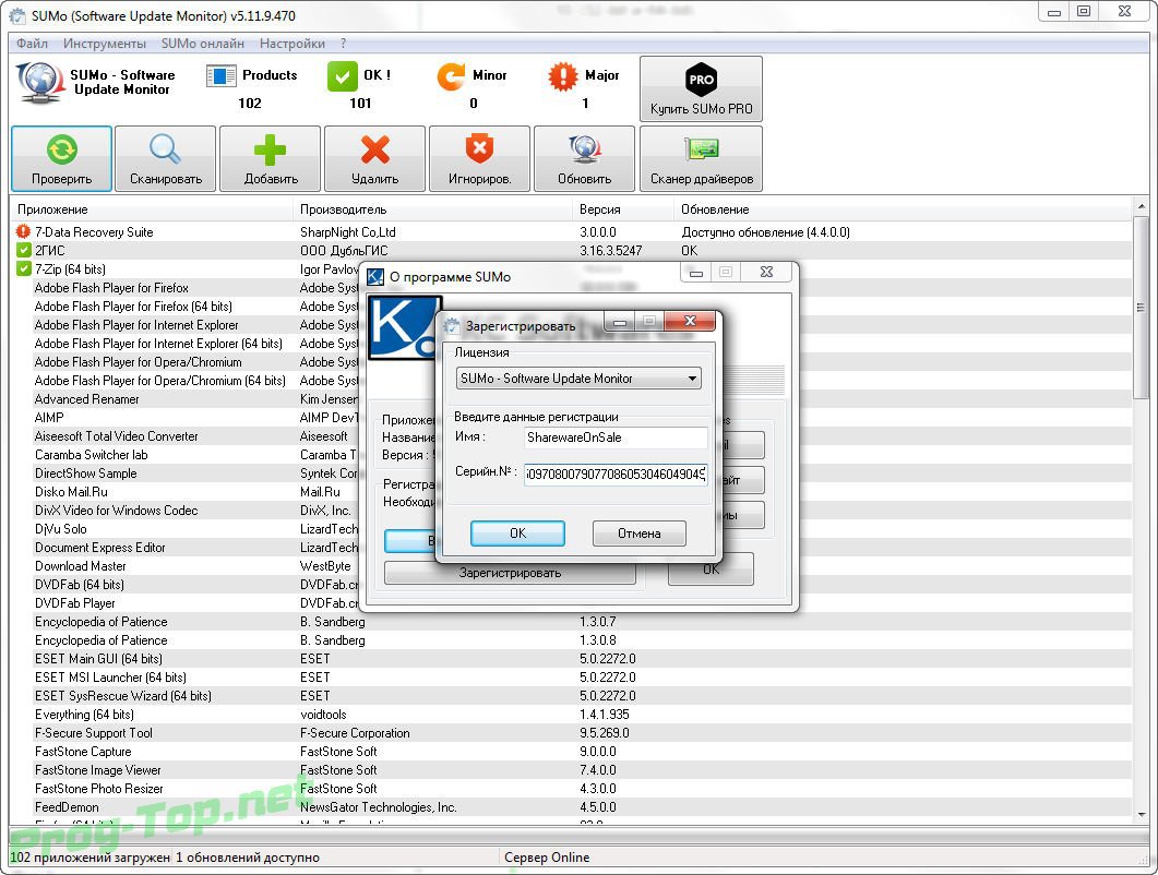 SUMo Pro 5.11.x. Digital Delivery