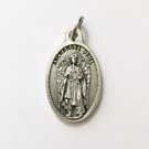 Archangel Uriel Pray For Us Medal Silver Tone 1 Inch Italian Pendant Archangel Uriel Pray For Us Medal Silver Tone 1 Inch Italian Pendant