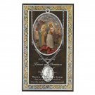 St. Joseph Terror of Demons Protect Us Necklace Prayer Pamphlet Catholic Jewelry St. Joseph Terror of Demons Protect Us Necklace Prayer Pamphlet Catholic Jewelry