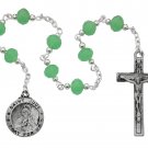 St Jude Chaplet Patron of Desperate Cases Catholic Prayer Beads w Card