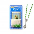 St Jude Patron Saint Deluxe Chaplet Green Beaded Catholic Rosary St Jude Patron Saint Deluxe Chaplet Green Beaded Catholic Rosary