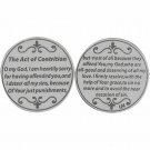 Act of Contrition Catholic Prayer Pocket Token Italian Coin