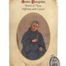 St Peregrine Patron of Cancer Healing Medal Holy Card Set