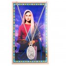 St. Lucy Pray for Us Medal Patron of Eyesight Necklace w Prayer Card St. Lucy Pray for Us Medal Patron of Eyesight Necklace w Prayer Card