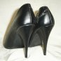 black Stilettos Super SEXY Ankle bows 4 inch Heels size 8 New Old Stock