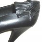 black Stilettos Super SEXY Ankle bows 4 inch Heels size 8 New Old Stock