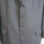 Baracuta Soft 4 button Grey Gray Sport Coat Blazer 48 L tall NEW