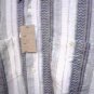 XXL casual Shirt  Cotton long sleeve stripe 2X 18+ NWT New #1003
