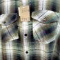 XXL casual Shirt Cotton long sleeve plaid 2X 18+ NWT new #1004