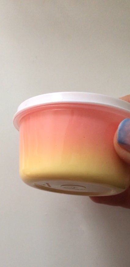 Sunset Peach slime