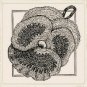Vintage Crochet Pattern : Pansy Potholder (1920s)