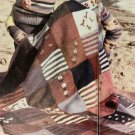 Vintage Knitting & Crochet Pattern : Fair Isle Sampler Afghan (1986)