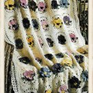 Vintage Crochet Pattern : Pansy Afghan (1999)