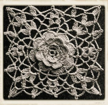 Vintage Crochet Pattern : Cinderella Bedspread & Sham  (1938)